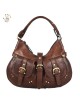 Woman Shoulder Leather Bag - Diana