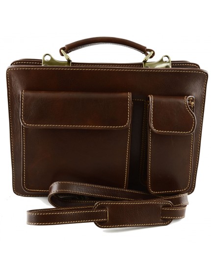 Genuine Leather Business Bag mod. Small - Balo