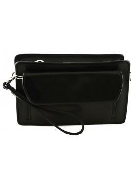 Bolso de Mano en Piel Verdadera para Hombre - Rabo