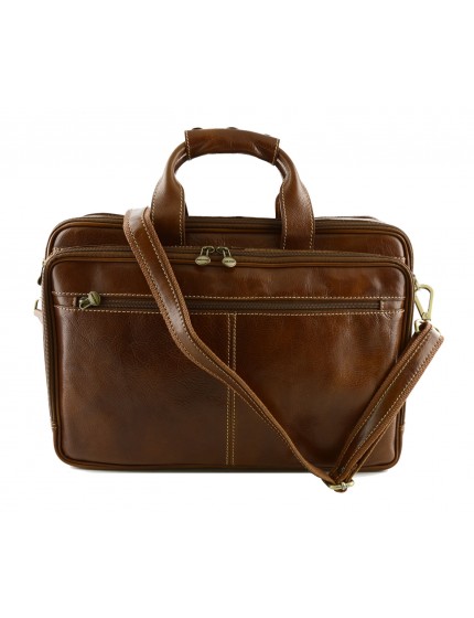 Bolso Business Laptop en Piel Verdadera - Andy