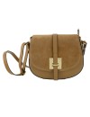 Genuine Leather Shoulder Bag - Maria