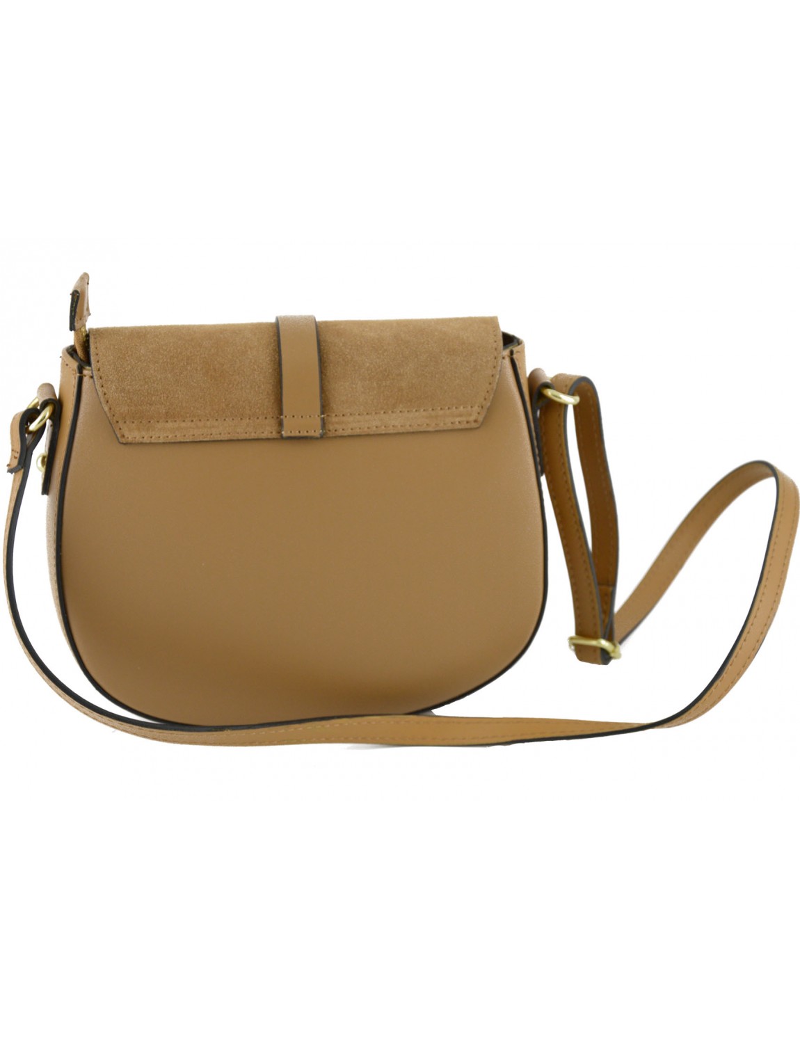 Bolso de hombro para mujer en beige - DIRACLYA280003029