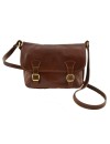 Leder Schultertasche - Bluma