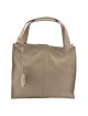 Borsa Shopper in Vera Pelle con Ciondolo in Pelle - Lilli