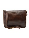 Genuine Leather Messenger Bag - Olaf