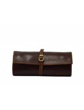 Pochette à Bijoux en Cuir Véritable - Danie