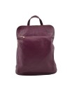 Genuine Leather Backpack and Shoulder Bag - Helga