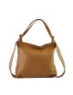 Genuine Leather Shopper Bag and Backpack - Princess