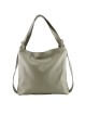 Genuine Leather Shopper Bag and Backpack - Princess