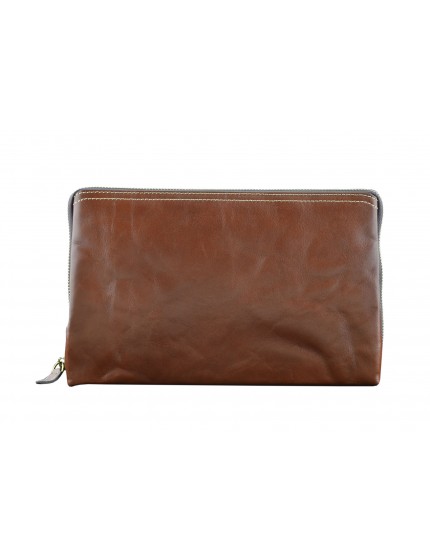 Clutch Unisex in Vera Pelle - Harvey