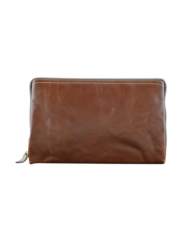 Clutch Unisex in Vera Pelle - Harvey