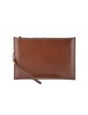 Echtes Leder Clutch - Ledo