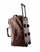 Borsone Trolley in Vera Pelle - King