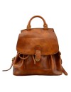 Genuine Vegetable Tanned Leather Woman Backpack - Kokove