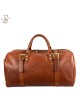 Bolso de Viaje en Piel Verdadera de Curtido Vegetal - Moss
