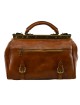 Genuine Vegetable Tanned Leather Doctor Bag - Craw